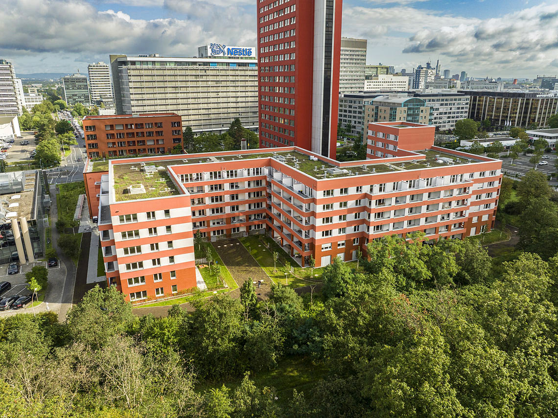 Lyoner Gärten Frankfurt Ansicht