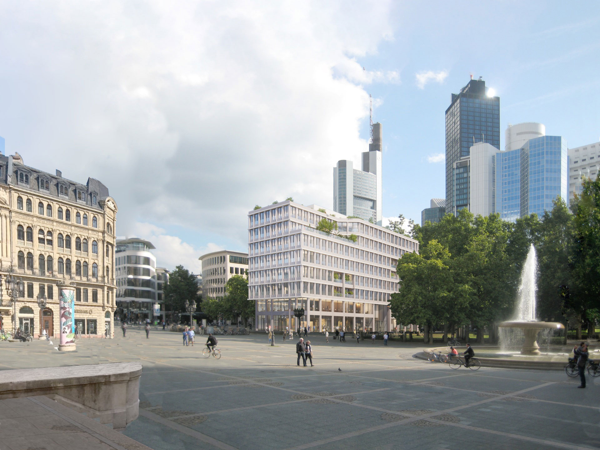Opernplatz 2 Frankfurt Ansicht